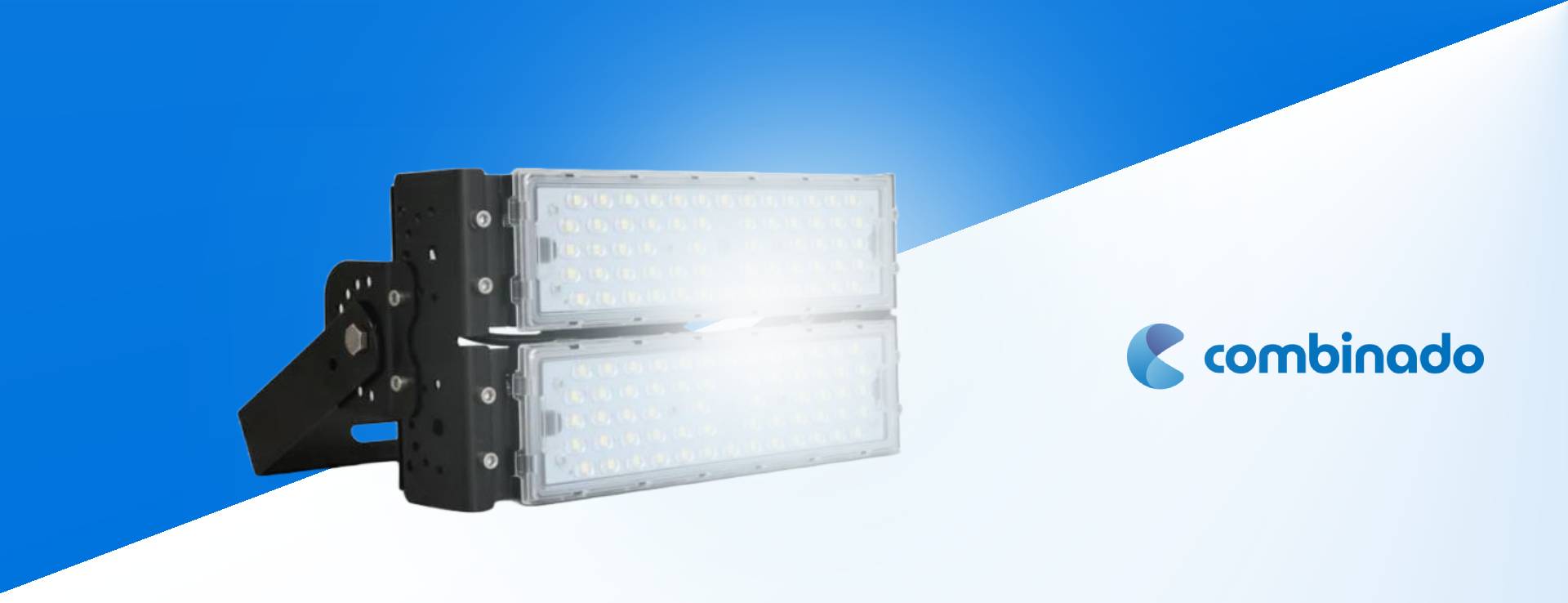 Banner do produto Refletor Led 500w Modular de 170Lm/w