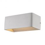 Arandela LED Branca Rentângulo 6w Branco Quente Gaya