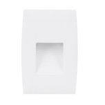 Balizador Escada Parede LED Katan Branco Bivolt 2w Branco Quente Gaya