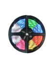 Fita de Led 5050 120 Leds IP20 Rolo 5m Rgb+Controle 12v