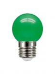 Lâmpada Led Bolinha E27 3w Verde 110v