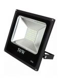 Refletor LED 50w Holofote SMD Branco Quente Prova d'água