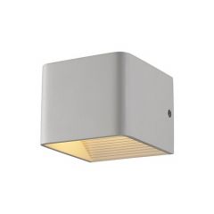 Arandela LED Branca Quadrada 6w Branco Quente Gaya