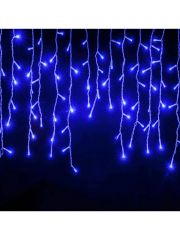 Cascata Fixa 10 Metros com 400 Leds Azul 110v