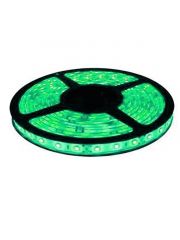 Fita de Led 5050 60 Leds por metro IP65 Rolo 5m Verde 12V