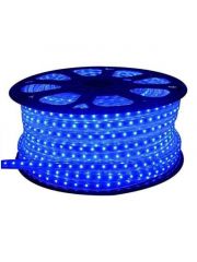 Fita de Led 5050 IP65 Rolo 100m Azul 220v