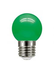 Lâmpada Led Bolinha E27 3w Verde 110v