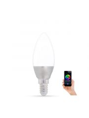 Lâmpada LED Vela Inteligente Smart 5W RGB Gaya