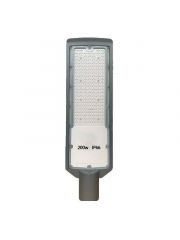 Luminaria Publica LED 200w SMD IP66 Para Poste Branco Frio BRS Com Fotocelula