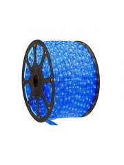 Rolo Mangueira de LED IP65 100 Metros 11mm Azul 220v