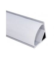 Perfil de LED Sobrepor Branco 3 Metros 16x16mm