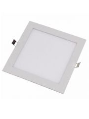 Plafon LED Embutir Quadrado 12w Branco Frio