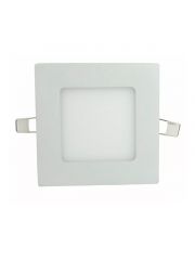 Plafon LED Embutir Quadrado 3w Branco Frio