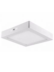 Plafon LED Sobrepor Quadrado 18w Branco Frio Avant