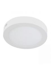 Plafon LED Sobrepor Redondo 6w Branco Frio