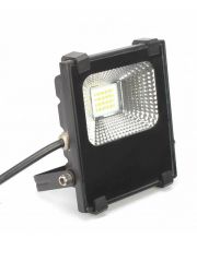 Refletor LED 10w Holofote MicroLED SMD Branco Quente