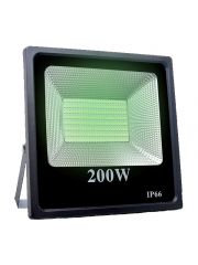 Refletor LED 200w Holofote SMD Verde Prova d'água