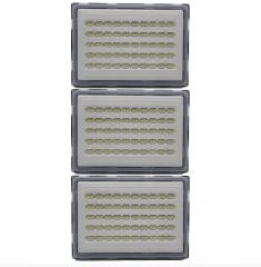 Refletor LED Modular ABS 300w Branco Frio Alta Performance 