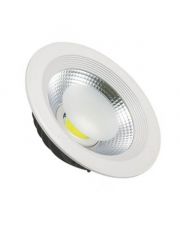 Spot Led Cob Downlight 30w Industrial Branco Frio