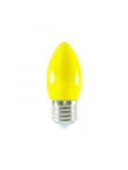 Lampada LED Vela 1w E27 Amarelo 110v