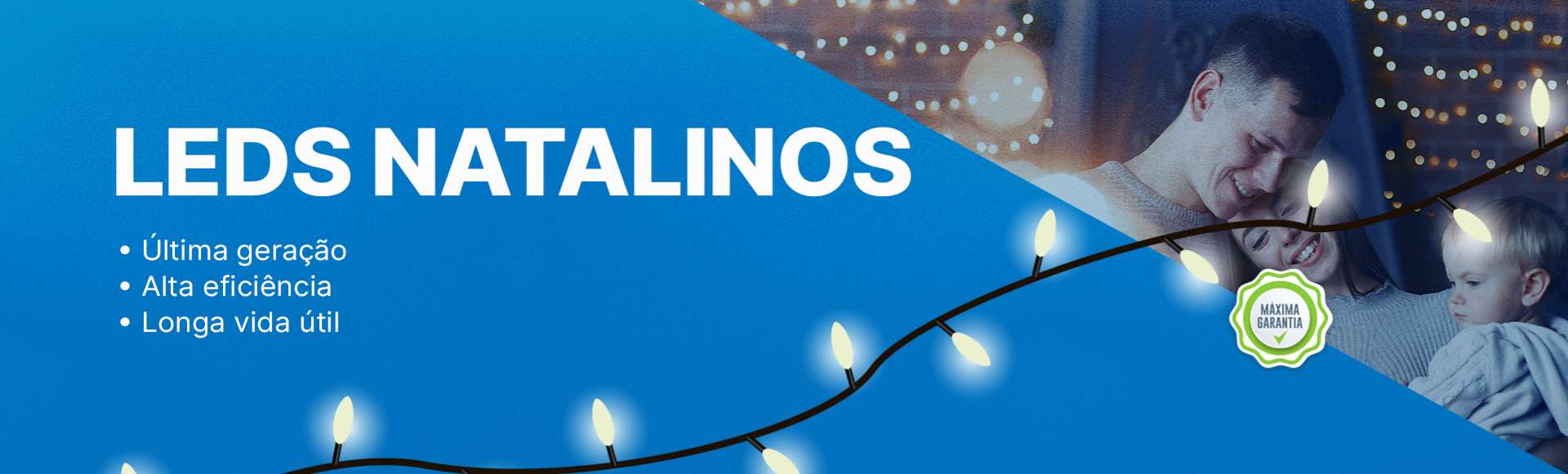 Luzes de natal - LEDS Natalinos